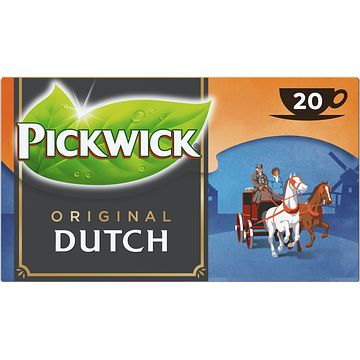 Foto van Pickwick dutch zwarte thee 20 stuks bij jumbo