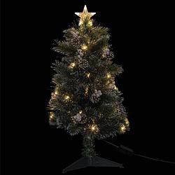 Foto van Feeric lights and christmas kunst kerstboom - 90 cm -met deco en licht - kunstkerstboom