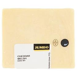 Foto van Jumbo welsh cheddar kaas stuk 48+ ca. 160g