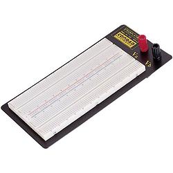 Foto van Tru components eic-104-3 breadboard totaal aantal polen 1360 (l x b x h) 215 x 100 x 11.3 mm 1 stuk(s)