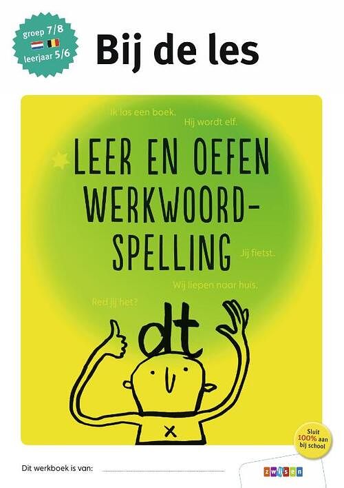 Foto van Leer en oefen werkwoordspelling - paperback (9789048743360)