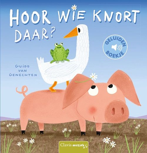 Foto van Hoor wie knort daar? - guido van genechten - hardcover (9789044835601)