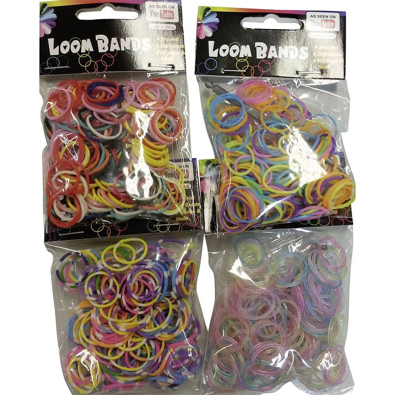 Foto van Loom bands - 600 stuks