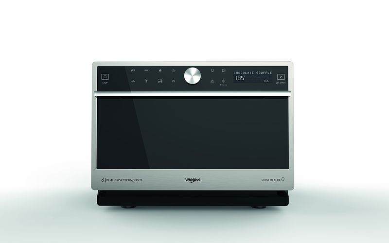 Foto van Whirlpool mwsc 9133 sx combimagnetron grijs