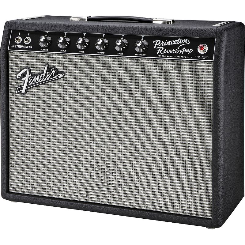 Foto van Fender 65 princeton reverb 1x10 buizen gitaarversterker combo