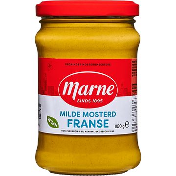 Foto van Marne franse mosterd mild 250g bij jumbo