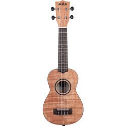 Foto van Kala exotic mahogany sopraan ukelele met hoes