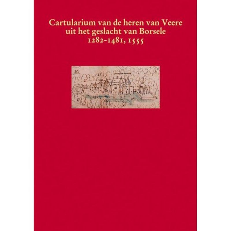 Foto van Het cartularium van de heren van veere uit het