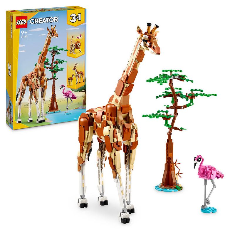 Foto van Lego creator 3-in-1 safaridieren 31150