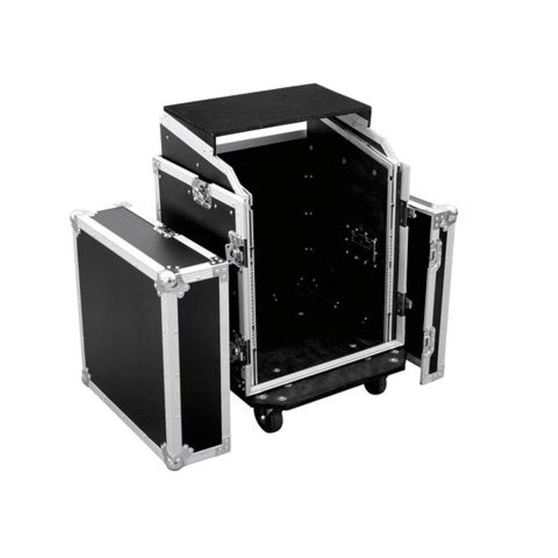 Foto van Omnitronic ls5 laptop-rack,12 he flightcase (l x b x h) 590 x 560 x 765 mm