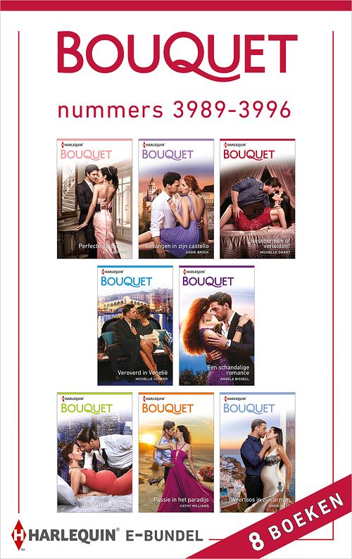 Foto van Bouquet e-bundel nummers 3989 - 3996 - andie brock - ebook (9789402537048)