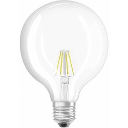 Foto van Osram 4052899972377 led-lamp energielabel e (a - g) e27 globe 6 w = 60 w warmwit (ø x l) 124 mm x 168 mm filament / retro-led 1 stuk(s)