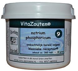 Foto van Vita reform vitazouten nr. 9 natrium phosphoricum 360st