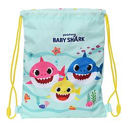 Foto van Rugtas met koordjes baby shark beach day (26 x 34 x 1 cm)