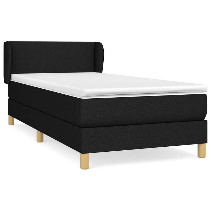 Foto van The living store boxspring bed - comfortabele ondersteuning - pocketvering matras - middelharde ondersteuning