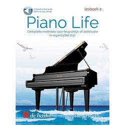 Foto van De haske piano life - lesboek 2 complete methode