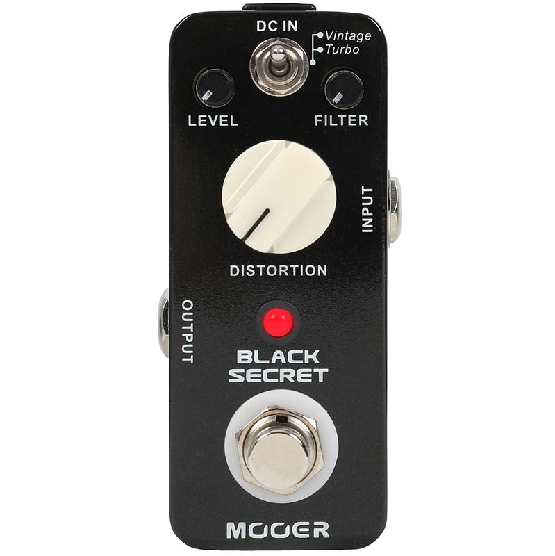 Foto van Mooer black secret distortion effectpedaal