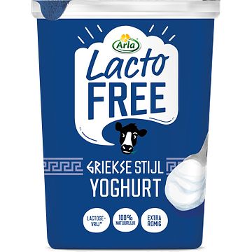 Foto van Arla lactofree griekse stijl yoghurt lactosevrij 450g bij jumbo