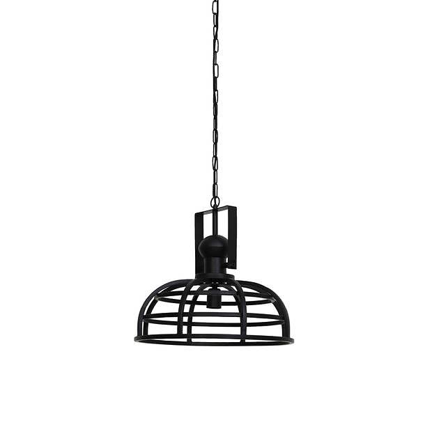 Foto van Light & living - hanglamp avalon - 45x45x43 - zwart