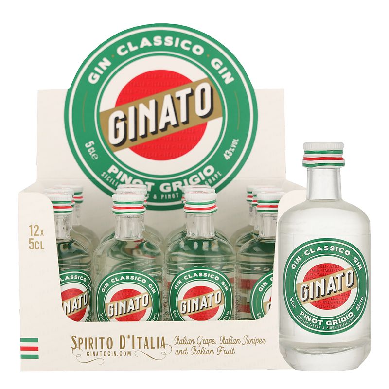 Foto van Ginato pinot grigio & sicilian lemon 1 x 5cl