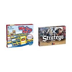 Foto van Spellenbundel - bordspel - 2 stuks - wie is het? & stratego