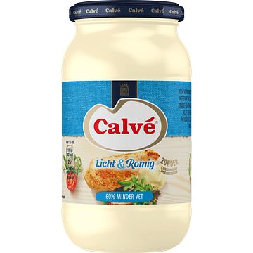 Foto van Calve mayonaise licht & romig pot 450ml bij jumbo