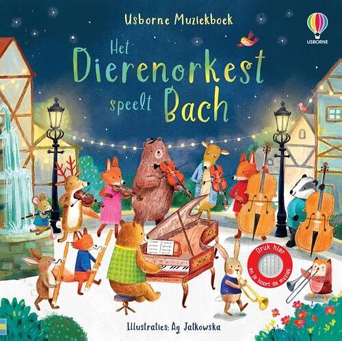 Foto van Het dierenorkest speelt bach - kartonboekje;kartonboekje (9781801314596)