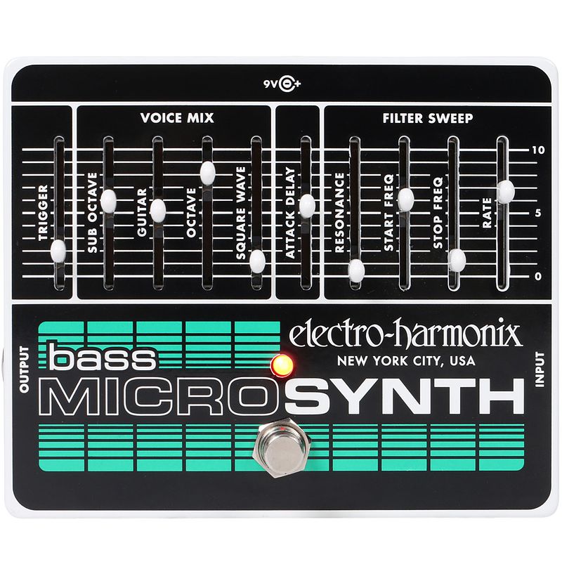 Foto van Electro harmonix bass micro synthesizer effectpedaal