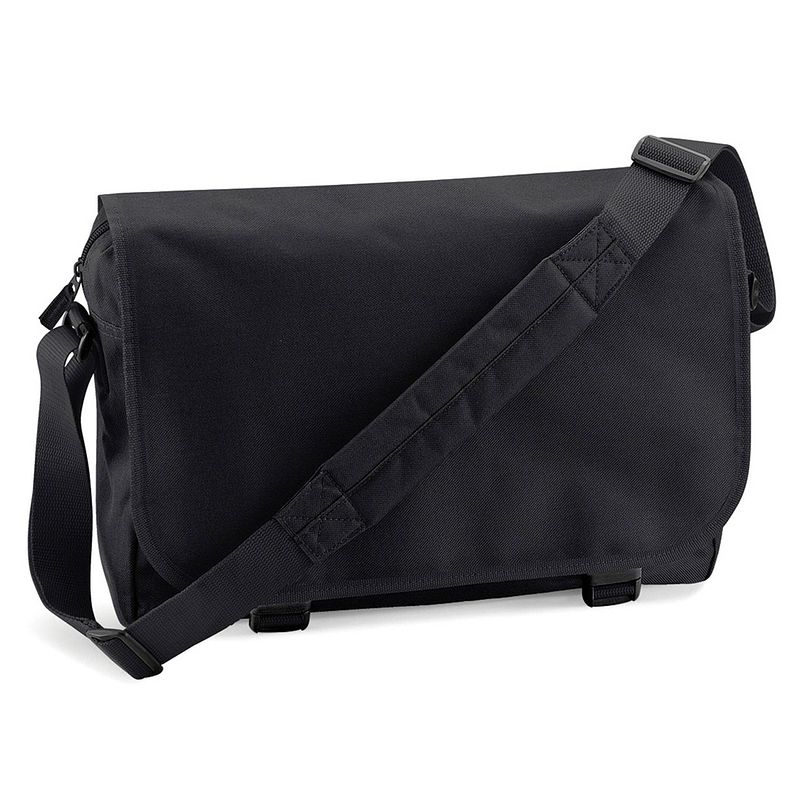 Foto van Schoudertas/aktetas diverse kleuren 41 cm voor dames/heren - schooltassen/laptop tassen met schouderband aubergine