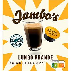 Foto van Jumbo'ss lungo grande koffiecups 16 stuks