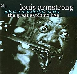 Foto van The great satchmo live - what a wonderful world (2lp) - lp (8712177064496)