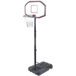 Foto van Basketbalring op standaard - in hoogte verstelbaar: 2 tot 3,05 meter - verrijdbaar - staal