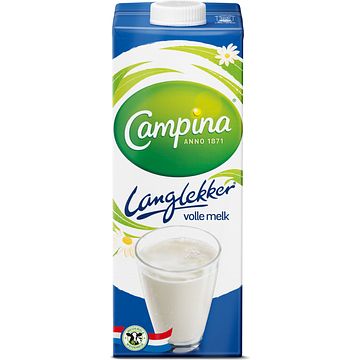 Foto van Campina langlekker volle melk 1l bij jumbo