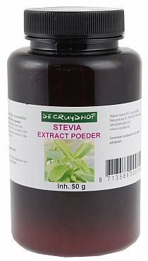 Foto van Cruydhof stevia extract poeder
