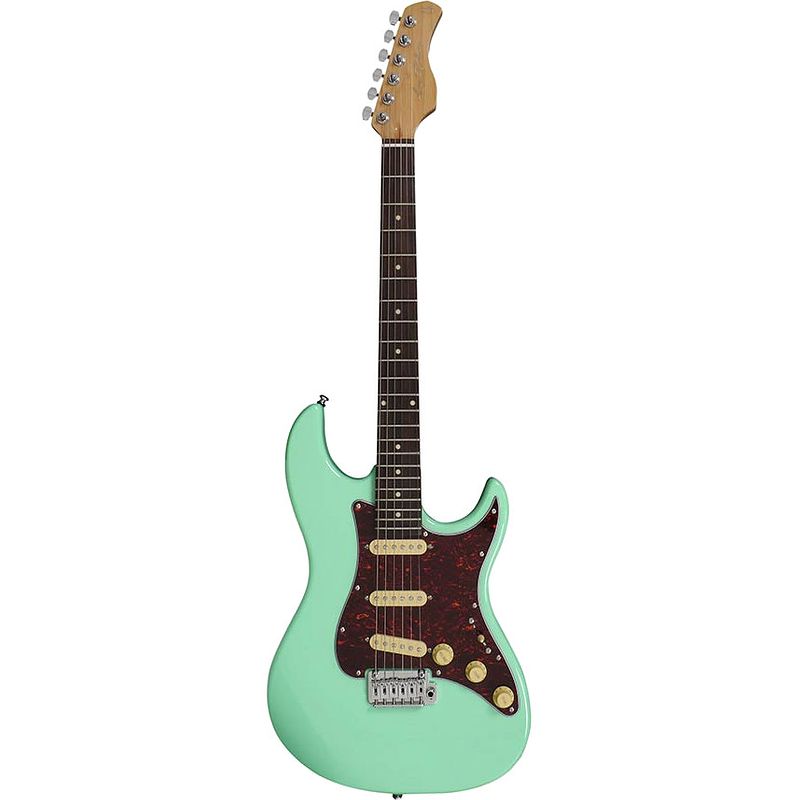 Foto van Sire larry carlton s3 sss mild green elektrische gitaar