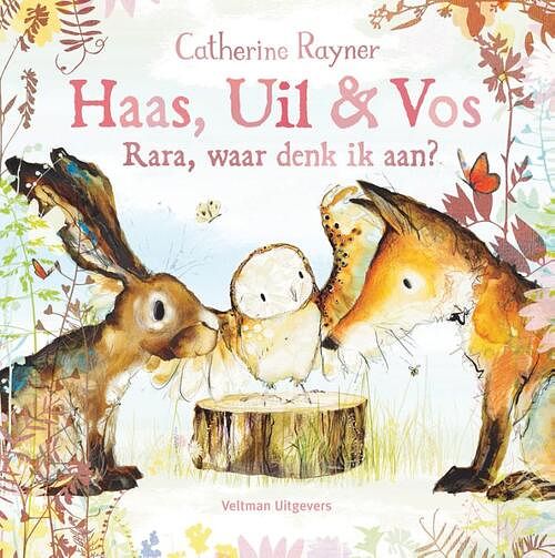 Foto van Haas, uil & vos rara, waar denk ik aan? - catherine rayner - hardcover (9789048321445)