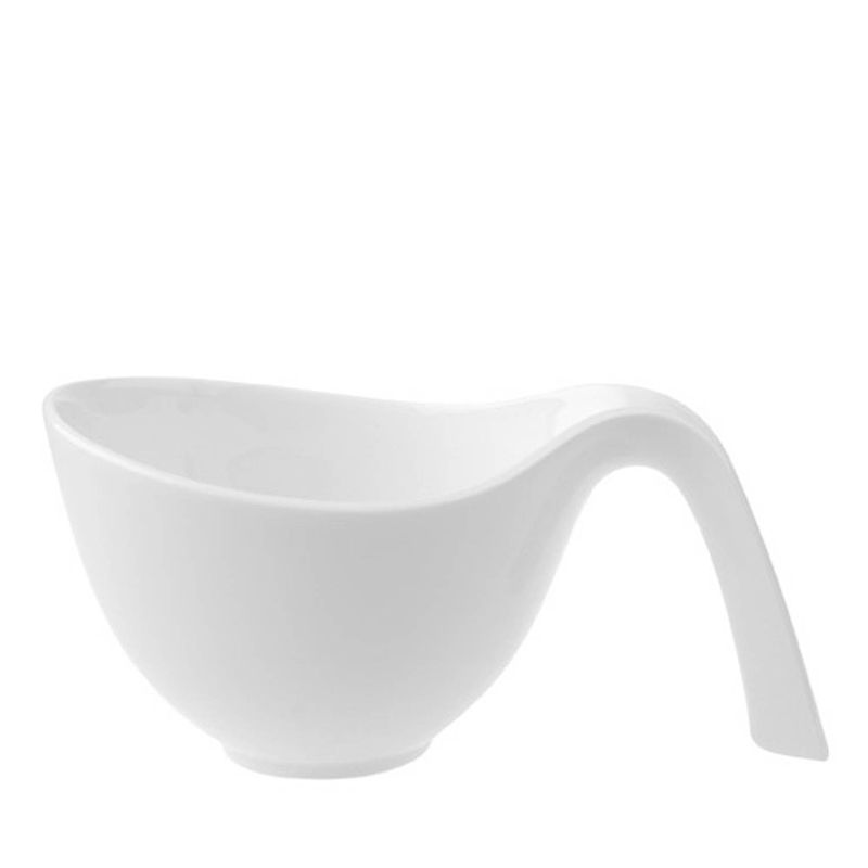 Foto van Villeroy & boch kom flow - 450 ml - met handgreep