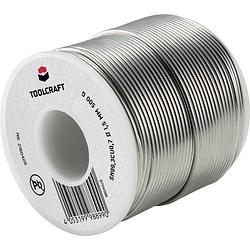 Foto van Toolcraft soldeertin, loodvrij spoel sn99,3cu0,7 500 g 1.5 mm