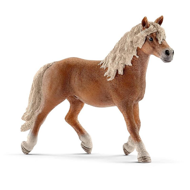 Foto van Schleich beeldje 13813 - paard - haflinger hengst