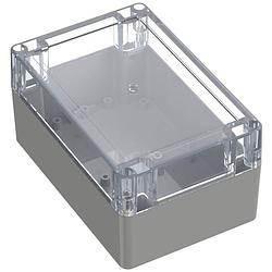 Foto van Tru components tc-10860832 universele behuizing 150 x 100 x 75 polycarbonaat lichtgrijs 1 stuk(s)