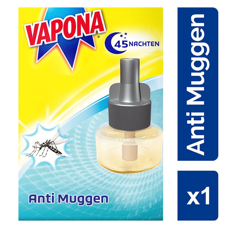 Foto van Vapona insecten bestrijding - anti mug stekker navulling
