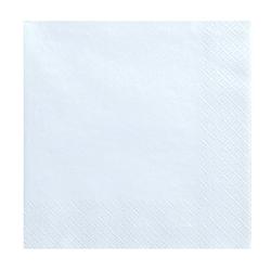 Foto van 40x papieren tafel servetten lichtblauw 33 x 33 cm - feestservetten