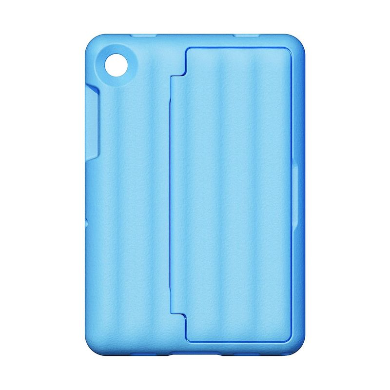 Foto van Samsung puffy cover voor galaxy tab a9 tablethoesje blauw