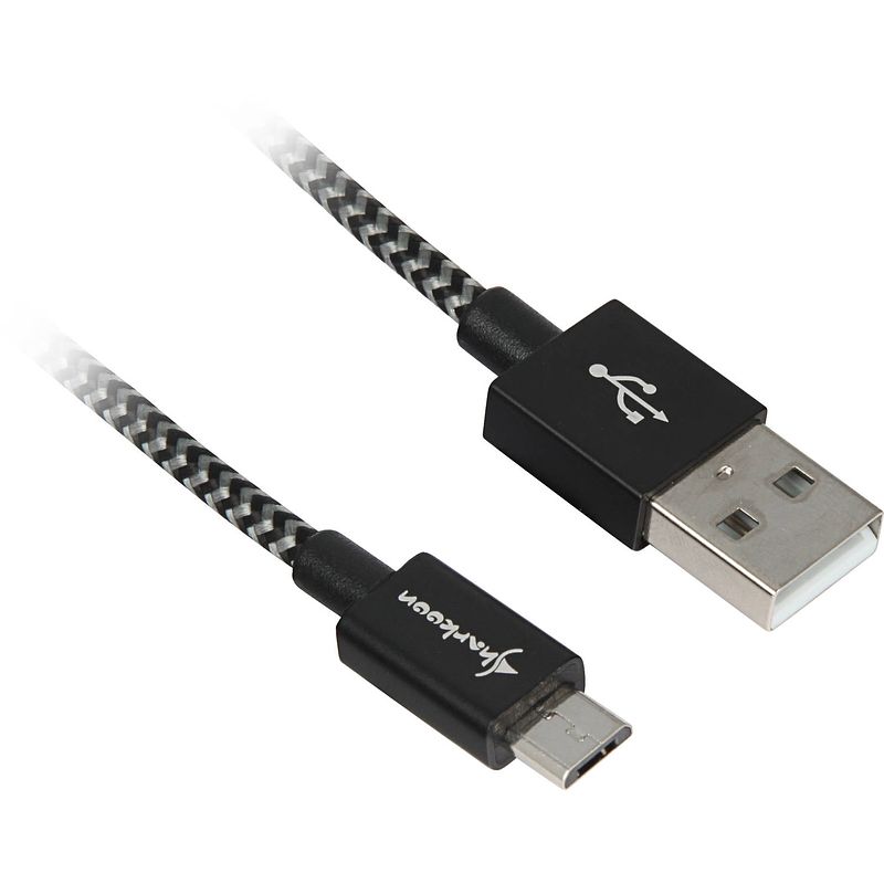 Foto van Usb 2.0 kabel, usb-a > micro-usb b