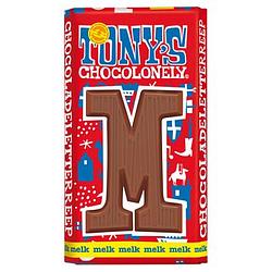 Foto van Tony'ss chocolonely chocoladeletterreep melk m 180g bij jumbo