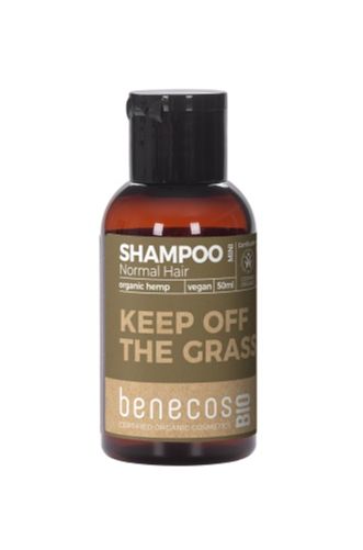 Foto van Benecos hemp normal hair shampoo mini