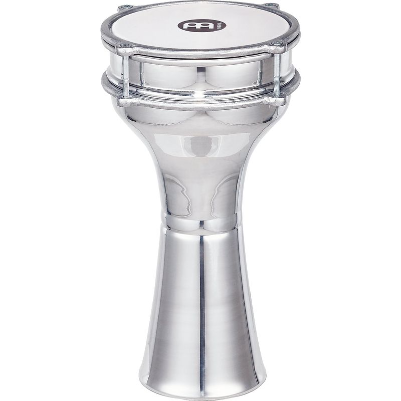 Foto van Meinl he-102 aluminium darbuka 6.5 x 12.75 inch