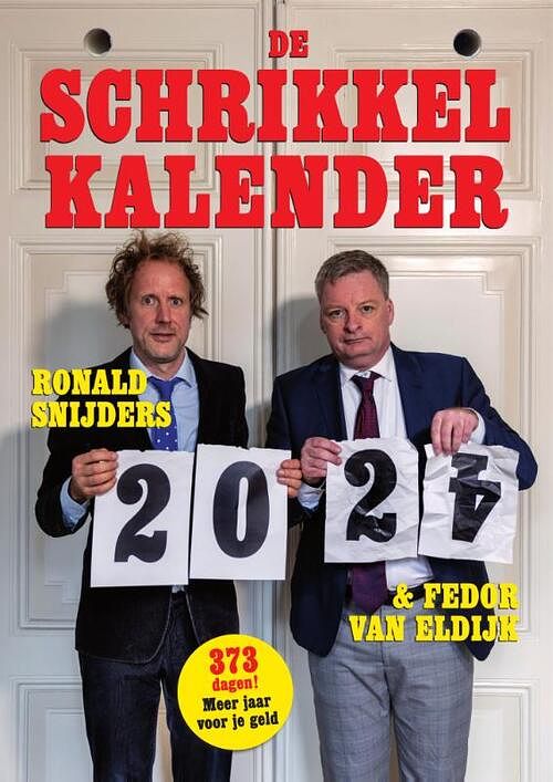 Foto van De schrikkelkalender 2024 - fedor van eldijk, ronald snijders - paperback (9789463361750)