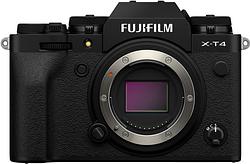 Foto van Fujifilm x-t4 body zwart