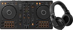 Foto van Pioneer dj ddj-flx4 + pioneer dj hdj-x5 zwart